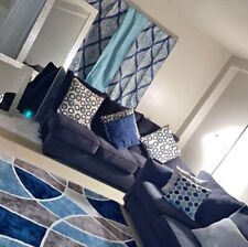 Blue couch sectional for sale  Erie