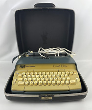 Máquina de escribir eléctrica portátil vintage Smith Corona eléctrica 120 con estuche y manual segunda mano  Embacar hacia Argentina