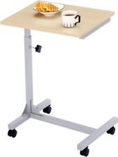 Small Overbed Table Computer Desk Adjustable Height for sale  Shipping to South Africa
