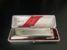 Honner Larry Adler Rare Professional 16 Chromatic Harmonica Original CaseVintage for sale  Shipping to South Africa