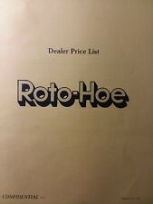 Roto hoe 1985 for sale  Chewelah