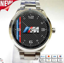 Limitado! Relógios de pulso masculinos esportivos personalizados com logotipo de carbono BMW M comprar usado  Enviando para Brazil