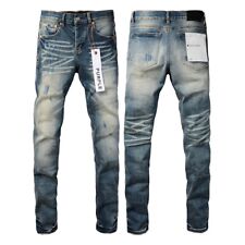 Usado, Novo jeans da moda masculino personalizado da marca roxa, tamanhos 29-40 (17) comprar usado  Enviando para Brazil