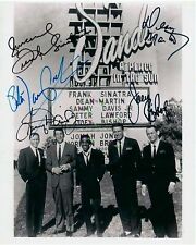 Used, The Rat Pack  Frank Sinatra  Autographed  signed 8x10 Photo Reprint for sale  Lancaster