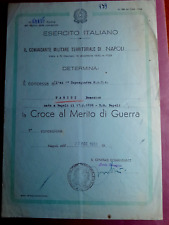 Napoli diploma concessione usato  Caserta
