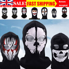 Motorcycle balaclava ghost for sale  UK