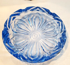Ashtray blue glass for sale  Neenah