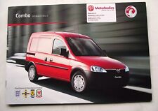 Used, Vauxhall Combo all models - SE - Crew Van  brochure March 2011 VGC FREEPOST for sale  SHEFFORD