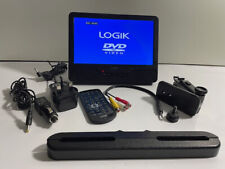Encosto de cabeça tela única 9" polegadas DVD player portátil no carro 12v, rede elétrica ou bateria comprar usado  Enviando para Brazil