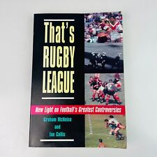 That's Rugby League New Light On Football's Greatest Controversies Book for sale  Shipping to South Africa