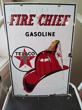 fire chief gasoline sign for sale  Iuka