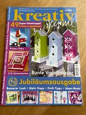 Zeitschrift kreativ journal gebraucht kaufen  Bad Neustadt-Umland