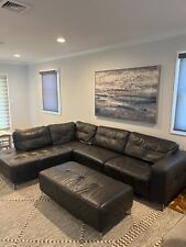 Leather 2pc sectional for sale  Merrick
