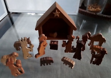 Wooden christmas nativity for sale  Sapphire