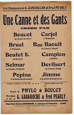 Partition chant 1920 d'occasion  Chaumont