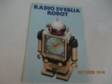 Radio sveglia robot usato  Italia