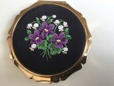 Stratton compact embroidered for sale  INVERKEITHING