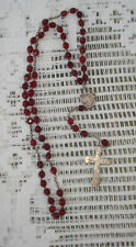 Ancien chapelet perles d'occasion  Montpon-Ménestérol
