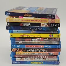 Lote Blu-ray de 14 filmes de ação infantis Blu Ray Avatar 3x selados Vingadores Marvel, usado comprar usado  Enviando para Brazil