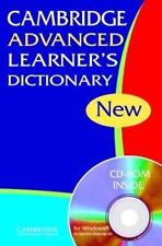 Cambridge Advanced Learner's Dictionary PB [com CDROM] por Cambridge comprar usado  Enviando para Brazil