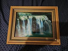 Vintage framed waterfall for sale  Hillsboro