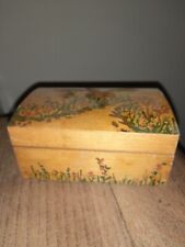Vintage wooden box for sale  MAIDSTONE