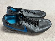 Męskie buty piłkarskie Nike Tiempo Legend 8 Elite czarno-niebieskie - rozmiar 8,5 na sprzedaż  Wysyłka do Poland