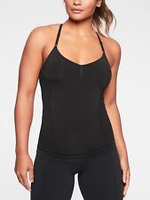 Used, NWOT Athleta Allegro Support Tank, Black SIZE XS                 #383944 O1005H for sale  Mason