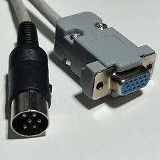 Adaptador convertidor de cable digital de 6 pines de video a VGA Sharp X1 Turbo y doble RGB segunda mano  Embacar hacia Argentina