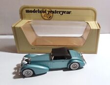 MODELOS MATCHBOX DE ANTAÑO 1:48 - 1938 HISPANO SUIZA - AZUL DOS TONOS - Y-17 segunda mano  Embacar hacia Argentina