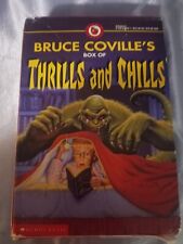 Bruce Coville Box Of Thrills & Chills 4 peças conjunto de livros ficção maçã  comprar usado  Enviando para Brazil