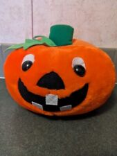 Antigo Fiesta Pelúcia Abóbora Excitada Jack-o-lantern Halloween Laranja Recheado 1989 comprar usado  Enviando para Brazil