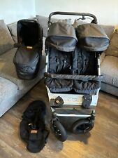 Mountain Buggy Duet V3.2. Black. Comes with Carrycot Plus., used for sale  Shipping to South Africa