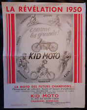 Publicité 1950 kid d'occasion  France