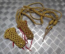 Aiguillette Clase 2ND Ejército Británico Los Guardias Vitales Caballería Hogar con Tableros, usado segunda mano  Embacar hacia Argentina