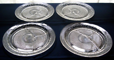 Platos de barbacoa de cena sándwich de 10" con patrón de margarita transparente de vidrio Indiana 4 segunda mano  Embacar hacia Mexico
