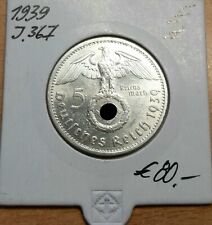 Reichsmark 1939 silber gebraucht kaufen  Hötensleben