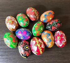 Huevos de Pascua de colección de Ucrania - madera Pysanky - vendedores de Ucrania, usado segunda mano  Embacar hacia Argentina