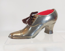 Silver tone shoe for sale  LLANWRTYD WELLS