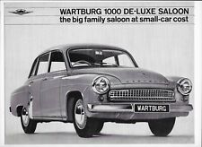 1966 wartburg 1000 for sale  NEWMARKET