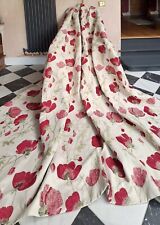 red poppy curtains for sale  MAIDSTONE