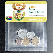 South African Coins: 5 Unique Random Coins from South Africa for Coin Collecting for sale  Shipping to South Africa