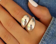 Anillo de cúpula anillo de plata 925 grueso anillo boho anillo de burbujas anillo de cúpula ajustable, usado segunda mano  Embacar hacia Argentina