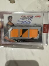 2023 Topps Dynasty F1 Lando Norris patch no cartão autografado 01/10, usado comprar usado  Enviando para Brazil