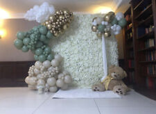 Used, HIRE👶🏼 BABY SHOWER👶🏼 Backdrop Flower wall blocks Balloon Garland SM3 Local for sale  Shipping to South Africa