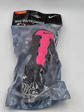 Caneleiras Nike Youth Charge preto/rosa médio 4'3" a 4'7" - Pacote aberto comprar usado  Enviando para Brazil