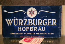 1950s wurzburger hofbrau for sale  Albuquerque