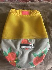 Mochila de ginástica Stella McCartney Adidas Athleisure multicolorida com flores comprar usado  Enviando para Brazil