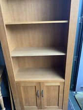 Wooden bookcase shelving for sale  LEICESTER