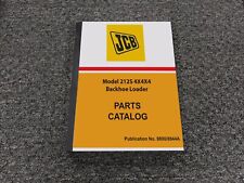 Manual de catálogo de peças de retroescavadeira JCB 212S 4x4x4 comprar usado  Enviando para Brazil